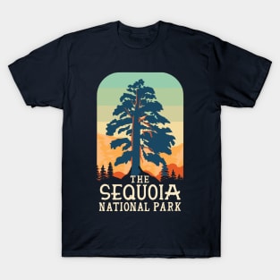 A Vintage Travel Art of the Sequoia National Park - California - US T-Shirt